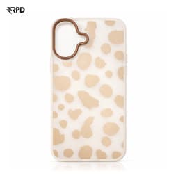 iPhone 16 - Custodia TPU RPD con motivo a mucca, oro – Bild 1