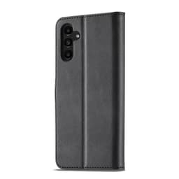Samsung Galaxy A41 (2020) - LC.IMEEKE Wallet case with 3 card slots & magnetic closure, black – Bild 3