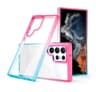 Samsung S23 Plus - Cocktail Clear Case Frame Colour Gradient, Rosa Blu
