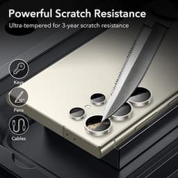 ANANK Samsung Galaxy S25 Ultra - Panzerglas Rückkamera - Transparent einzeln - (99AR + Corning) – Bild 2
