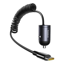Baseus - Tiny Star Mini Car Charger, USB-C, 30W, noir – Bild 2