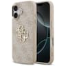 iPhone 17 - Custodia Guess Metal Logo Gold, rosa GUHCP17S4GMGCPI