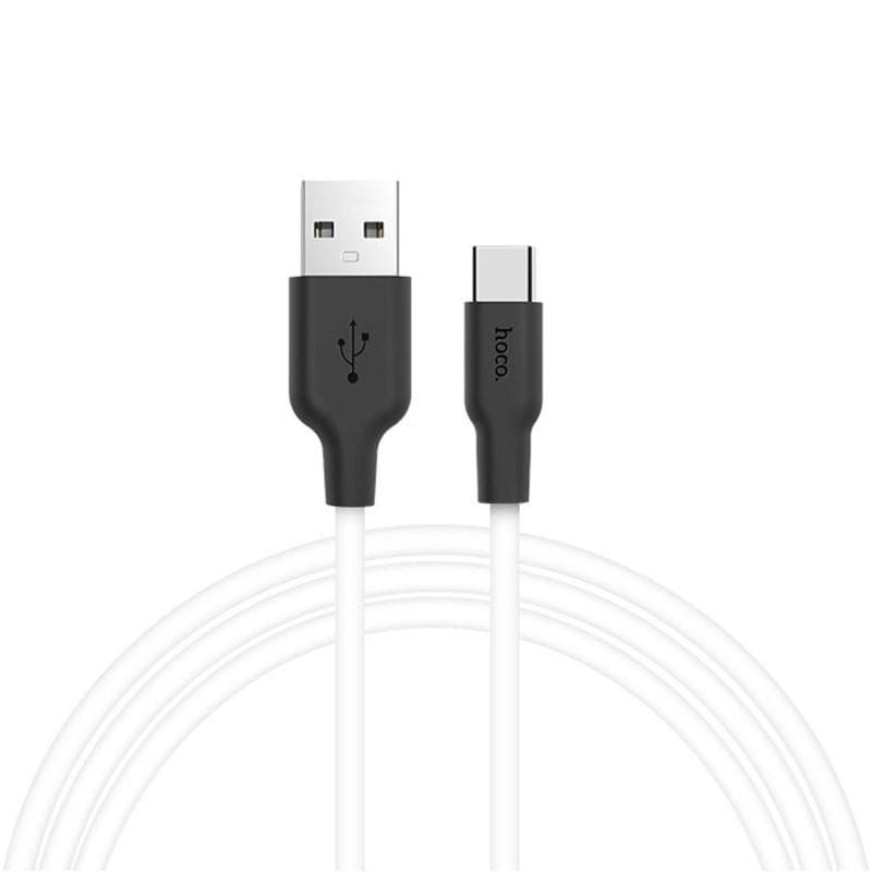 Hoco X21 Silicone type-c charging cable (USB-A / USB-C)