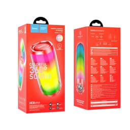 HOCO Bluetooth speaker with color change in red (HC8) – Bild 8