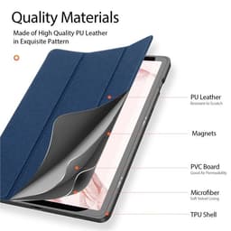 Samsung Galaxy Tab S9 - Serie Dux Ducis Domo, custodia flip stand-up, blu – Bild 6