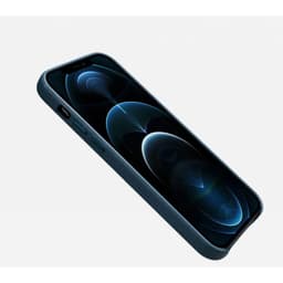 iPhone 12 Mini - iCarer - Étui en cuir turquoise (RIX1205-BU) – Bild 6