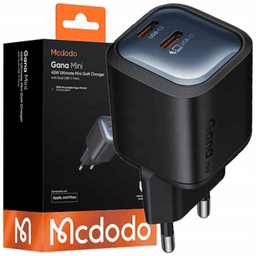 McDodo - Gana Mini 45W Charger avec double port USB-C, noir – Bild 3