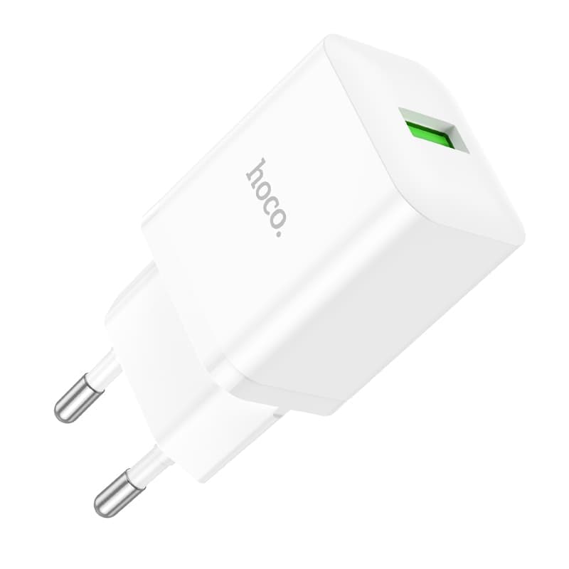 Hoco N26 18W USB adapter QC3.0, white