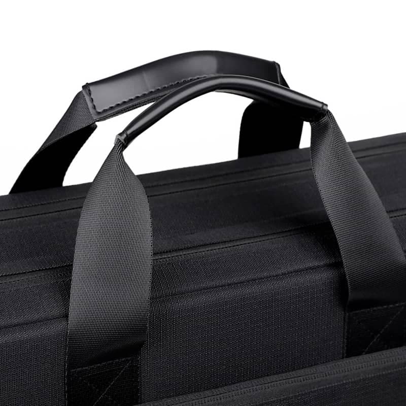 Okade - MacBook / Laptop Bag, 15.6-16 inch - Padded Notebook Sleeve + Shoulder Strap, Dark Blue – 4