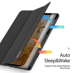 Samsung Galaxy Tab S7 FE / S7 Plus / S8 Plus - Dux Ducis Domo Series, étui à rabat relevable, noir – Bild 5