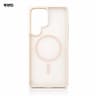 Samsung Galaxy S25 - Housse de protection Magsafe en mat, crème