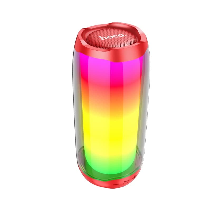 HOCO Bluetooth speaker with color change in red (HC8) – 3
