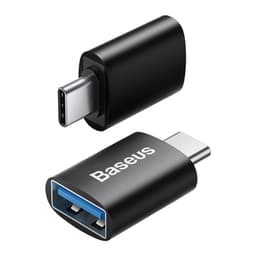 Baseus - Ingenuity Serie - Mini OTG Adapter Typ-C auf USB-A 3.1, Schwarz (ZJJQ000001) – Bild 1