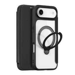 iPhone Air - DUX Ducis Skin X Pro Series Flip Case, custodie (fronte e retro), nero con MagStand – Bild 1