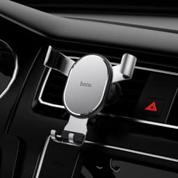 Hoco CA56 Plus Guide three-axis linkage wireless charging car holder, argent – Bild 6