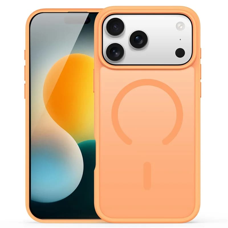 iPhone 17 Pro Max - Dux Ducis Yind Series with Magsafe in Orange (Open Ring Version)