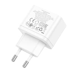 Hoco PD35W Dual Port USB-C Quick Charger, N29, weiss – Bild 2