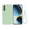 Samsung Galaxy S25 FE - Housse de protection en silicone, vert