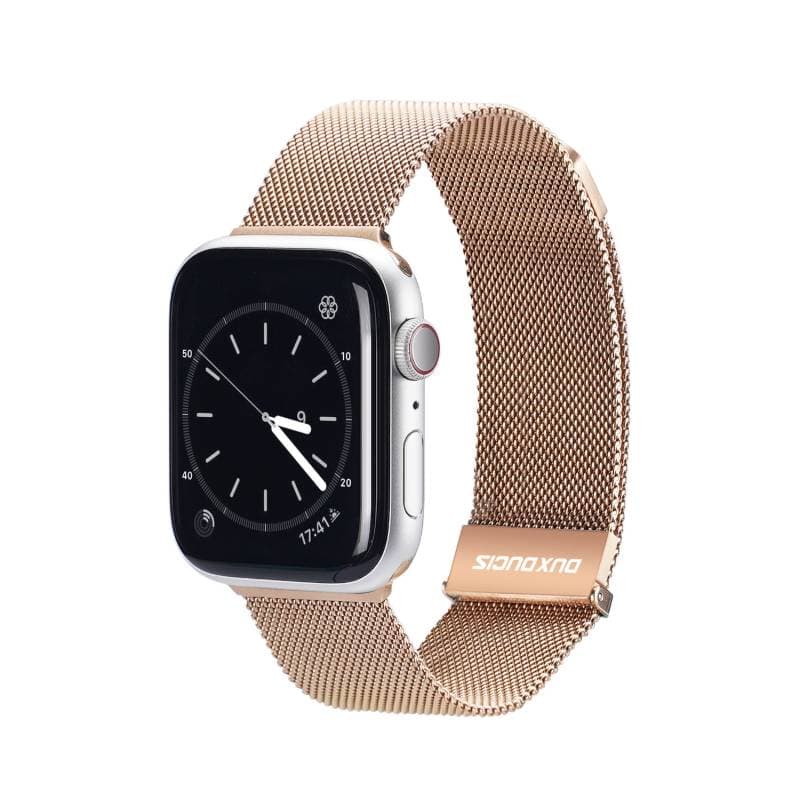 Apple Watch - DUX Milanese Version Strap - 42mm/44mm/45mm/46mm(10.Gen)/49mm, Gold