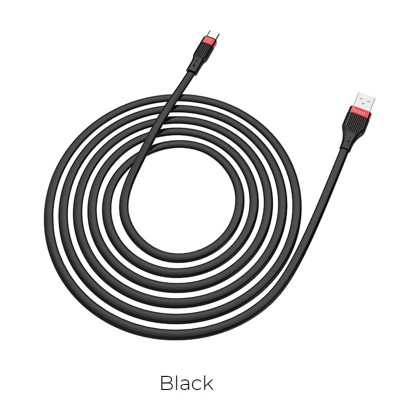 HOCO Forest Câble de charge en silicone lightning vers USB (U72)