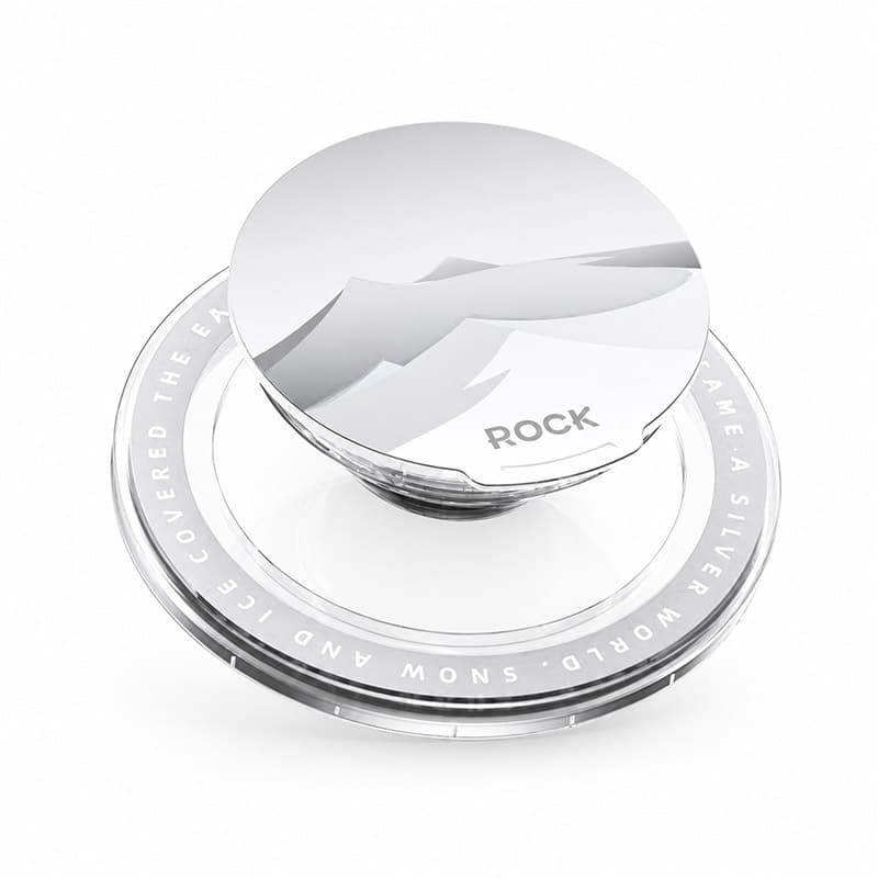 Rock Boogie Supporto per smartphone con staffa per airbag, bianco