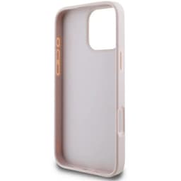 iPhone 16 Pro - Guess Metal Logo Case Pink GUHCP16L4GMGPI – Bild 6