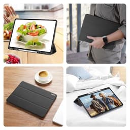 Samsung Galaxy Tab S11 Ultra - Serie Dux Ducis Domo, custodia flip stand-up, nero – Bild 7