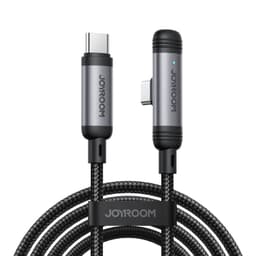Joyroom 90° Schnellladekabel Type-C zu Type-C (S-A56), 1.2m, Schwarz – Bild 1