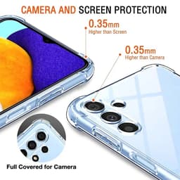 Samsung Galaxy A73 5G - Airpillow transparent – Bild 4