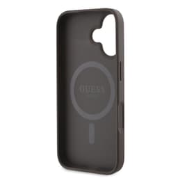 iPhone 16 Plus Guess MagSafe BackCase Braun – Bild 5