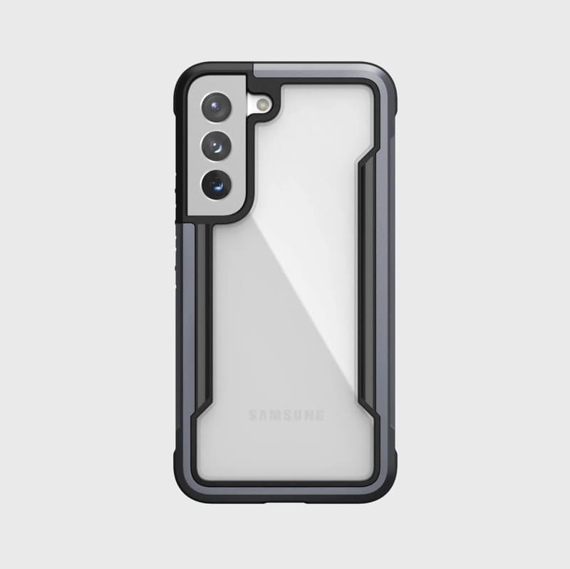 Samsung Galaxy S22+ - Raptic/X-Doria Defense Shield Case avec cadre noir – 3