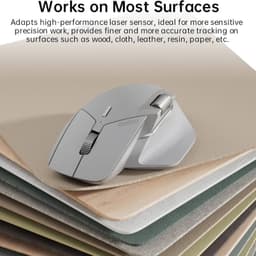 rapoo - MT760 - Mouse Bluetooth - Mouse senza fili, grigio chiaro – Bild 7