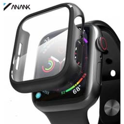 ANANK Apple Watch 10 42mm - Verre trempé / verre blindé avec étui bumper, noir – Bild 1