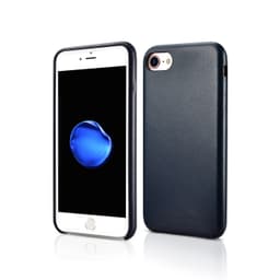 iPhone 7/8/SE 2020/SE 2022 - Cuir véritable de luxe Xoomz XYPI7001-BU, bleu foncé – Bild 3