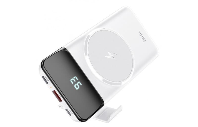 Hoco - J76 Bobby - Hoco Powerbank, 10000mAh, ricarica rapida magnetica, nero – 4