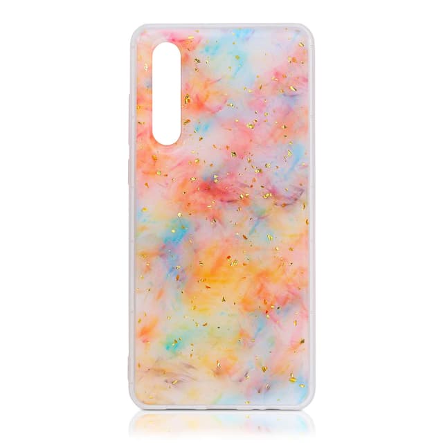 Huawei P30 - Rainbow Clouds & Gold flakes