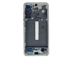 Samsung Galaxy S21 FE Verre frontal / LCD Olive green, neuf, original SMG990B – Bild 1