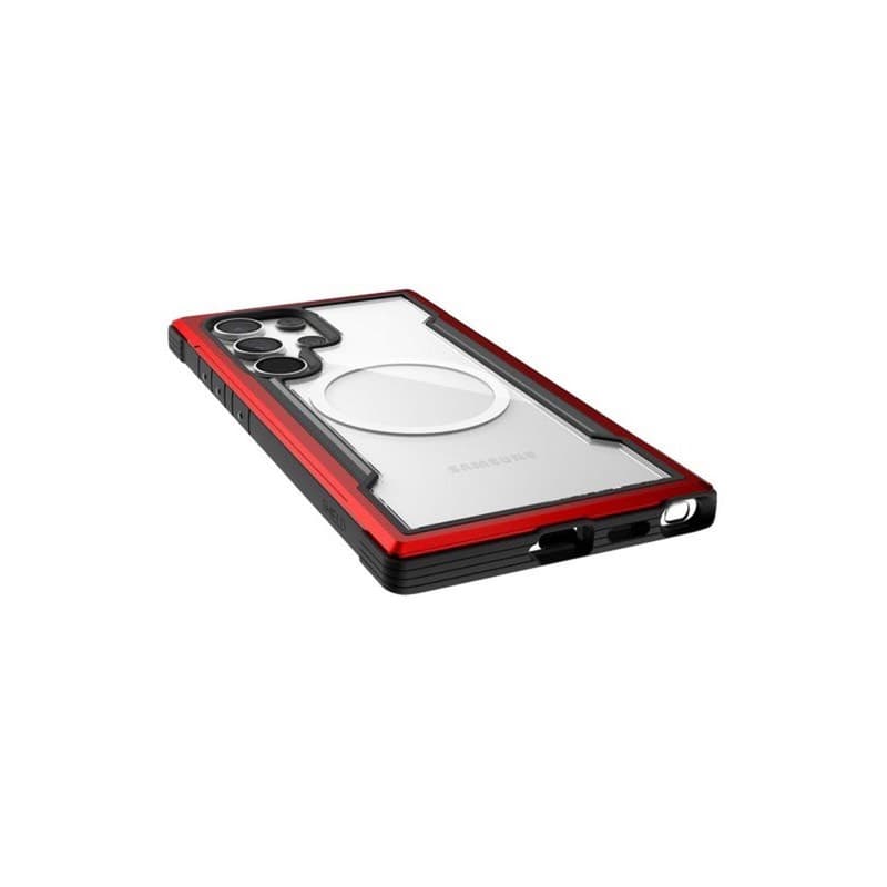 Samsung Galaxy S24 Ultra - Scudo di difesa Raptic, MagSafe rosso – 2