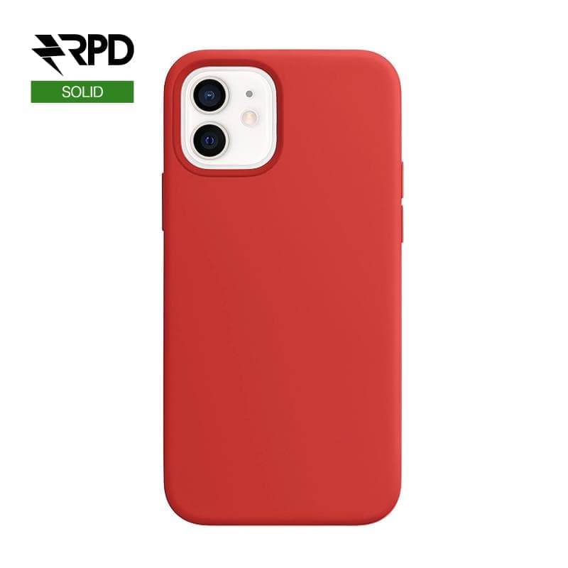iPhone 12 Mini - Étui en silicone - Solid Silicone, Rouge