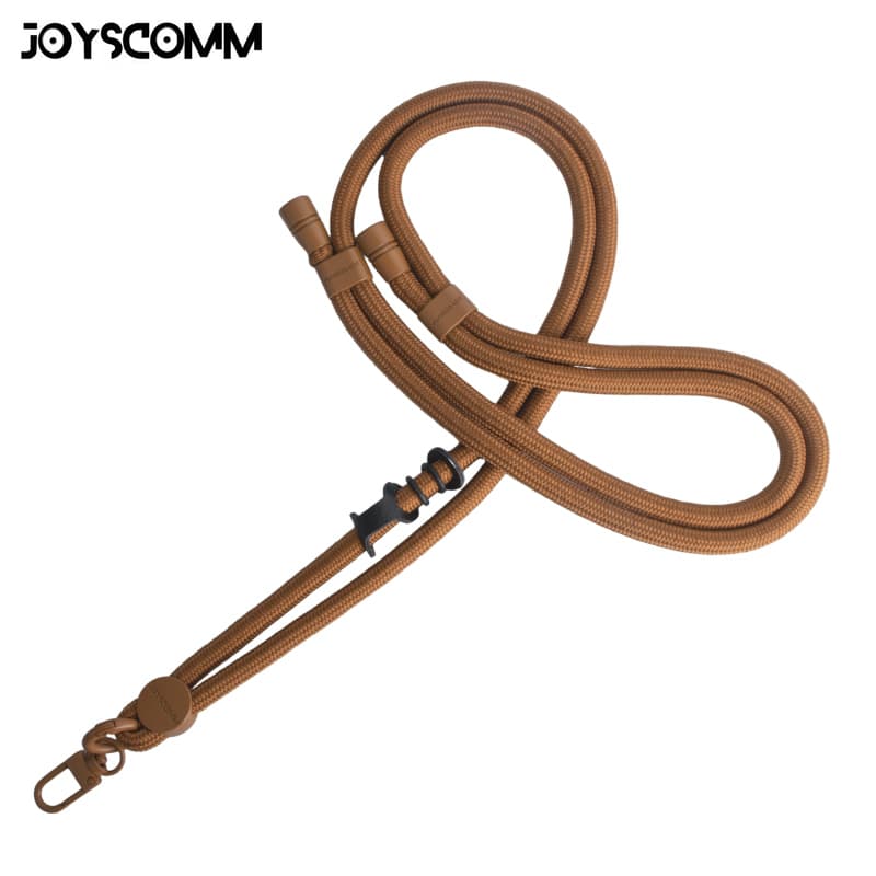 JOYSCOMM Handykette für Smartphone, 9 mm Phone Strap (JB009), Braun