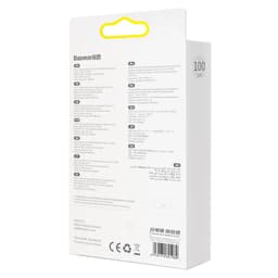 Baseus - Dynamic Series - Type-C to Type-C fast charging cable, 100W 1m, white (CALD000202) – Bild 8