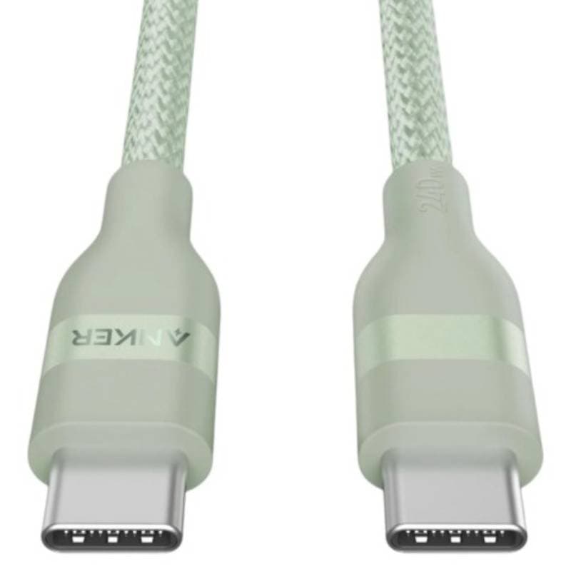 Anker Ultra Soft Kabel - USB-C zu USB-C - 240W - 0.9M - Grün – 3
