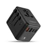 Mcdodo - Globepower 45W Universal Reiseadapter, 3 USB-C, 2 USB-A, Schwarz