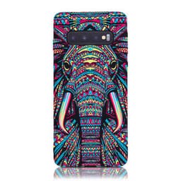 Samsung Galaxy A50 - Luxo Aztec Eléphant vert/rose – Bild 1
