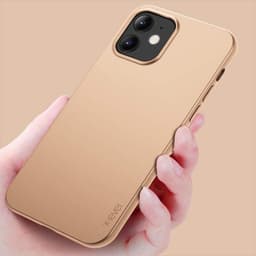 iPhone 12 Mini - X-Level Guardian Backcase aus TPU, ultra dünn & flexibel, Kameraschutz, Gold – Bild 5