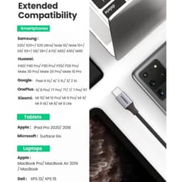 Ugreen – USB-C auf 3.5 mm DAC Kopfhöreradapter (AV161 / 80154), grau/schwarz – Bild 3