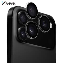 ANANK iPhone 17 Pro / 17 Pro Max - Rear Camera Armored Glass - Corning Glass, Dual Lens Protection, Black – Bild 1