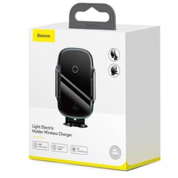 Baseus - Light Electric - Wireless charger with holder, 15W, Black (WXHW03-01) – Bild 3