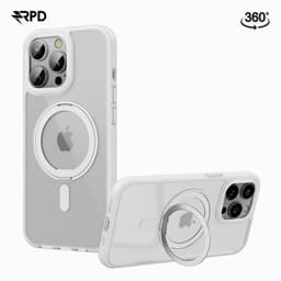 Apple Phone 17 Pro - 360 Grad Magsafe Stand Etui silber – Bild 1