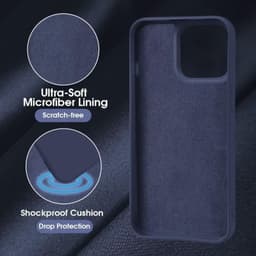 Samsung Galaxy A36 - X-Level Silicone membrane case, Dunkelblau – Bild 4